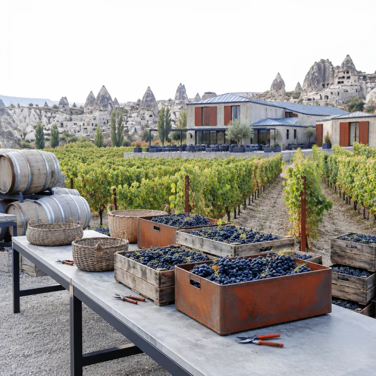 The Grape Harvest Table: Inside Urla and Cappadocia's Vineyard Hotels at Vintage Time
